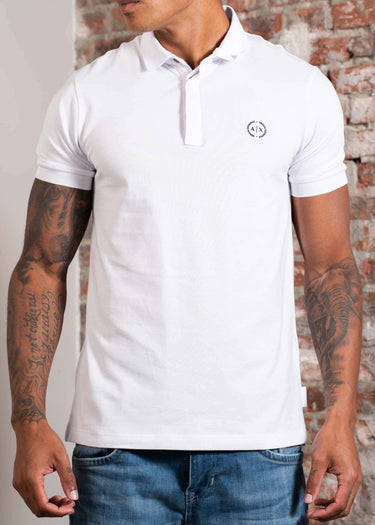 Armani Exchange Polo's Polo - white