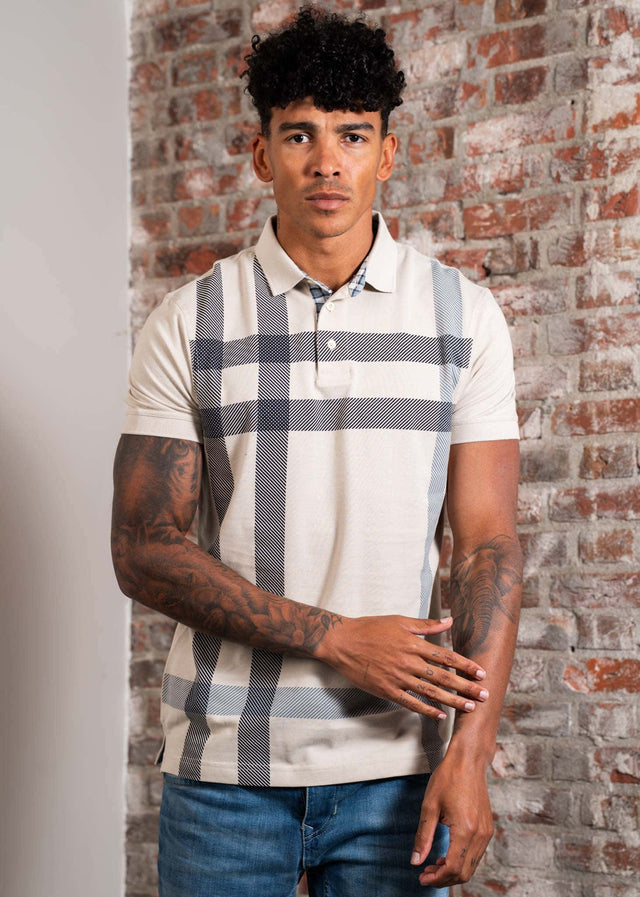 Barbour Polos Barbour blaine polo shirt - mist