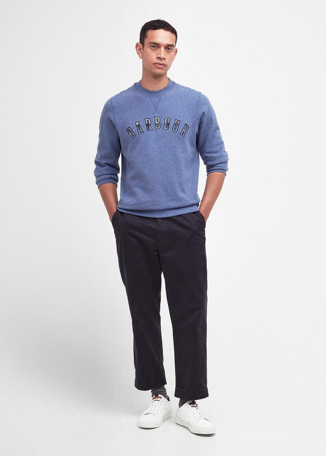 Barbour Sweaters  Debson crew - chambray 