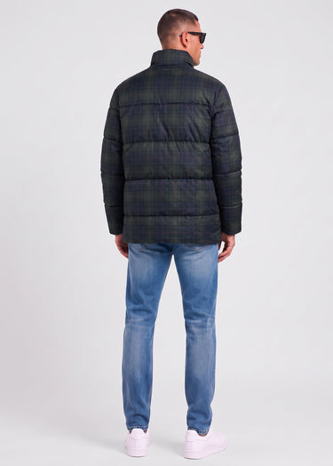 Barbour Jassen Barbour lonnen tartan puffer jacket - shadow classic tartan