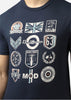 Ben Sherman T-shirts  Scooter clubs tee - dark navy 