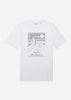 Ben Sherman T-shirts  Summer scooter tee - white 