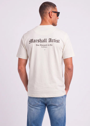 Marshall Artist T-shirts Blueprint t-shirt - silver birch