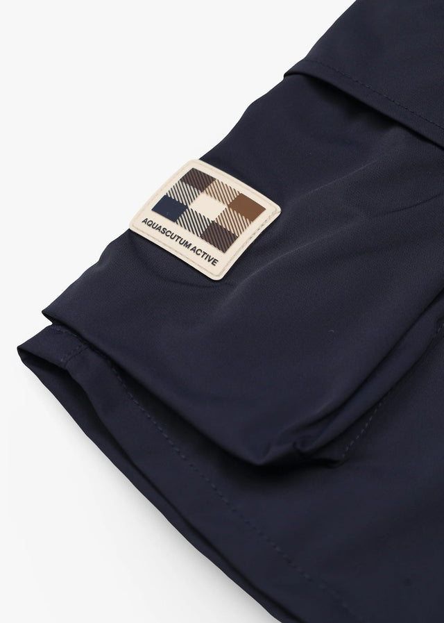 Aquascutum Korte Broeken Shell sp short - navy