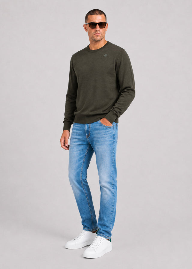 K-Way Truien Sebastien merino - green blackish
