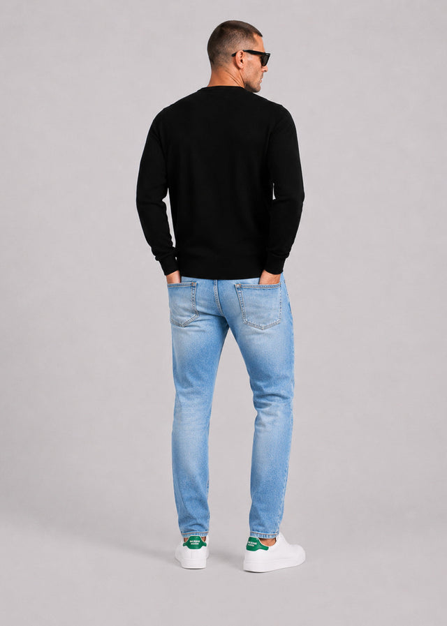 K-Way Truien Sebastien merino - black pure