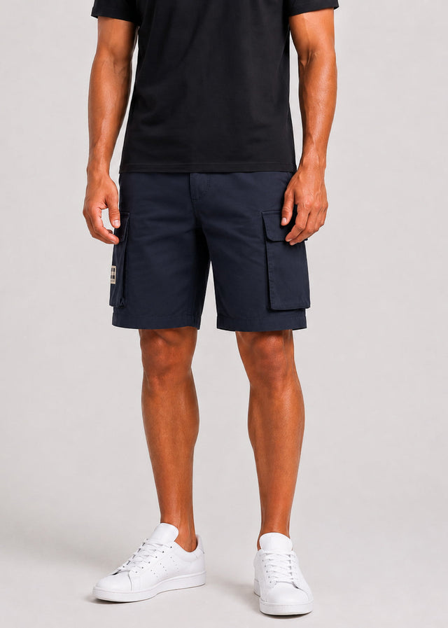 Aquascutum Korte Broeken Shell sp short - navy