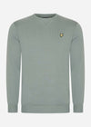 Lyle & Scott Truien Crew neck sweatshirt - green mercurial