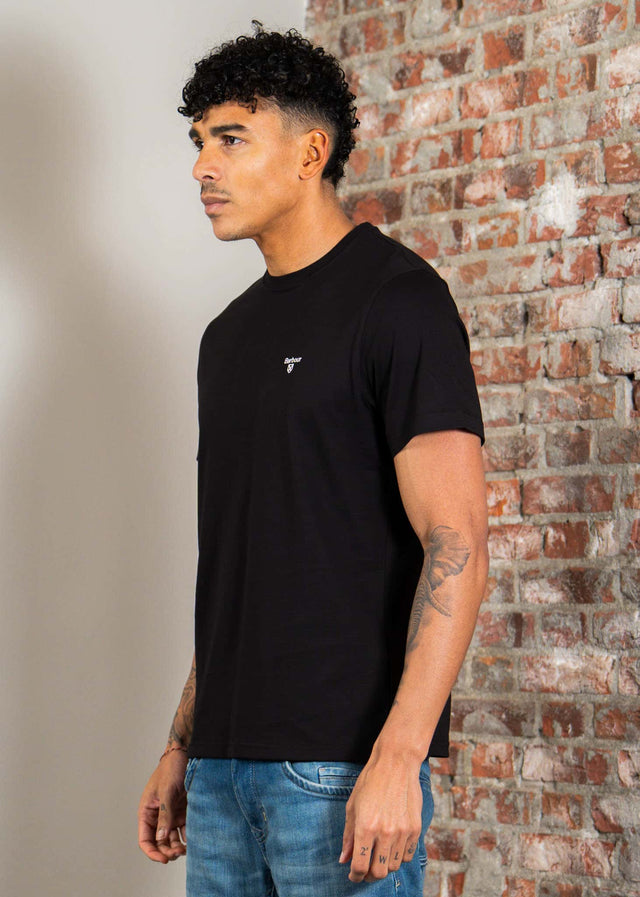 Barbour T-shirts Essential sports tee - black
