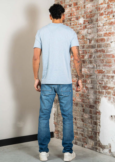 Hugo Boss T-shirts Tegood - light pastel blue