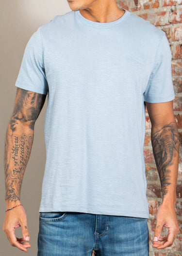 Hugo Boss T-shirts Tegood - light pastel blue