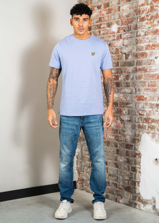 Lyle & Scott T-shirts Plain t-shirt - bubble blue