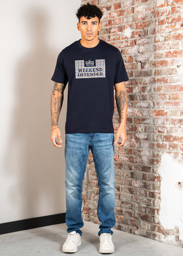 Weekend Offender T-shirts Shevchenko - navy