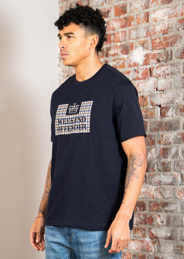 Weekend Offender T-shirts Shevchenko - navy