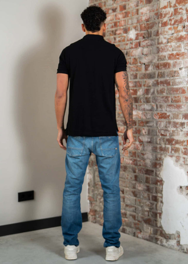 MA.Strum Polo's Mastrum pique polo - jet black