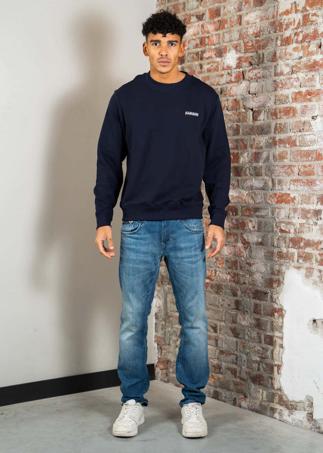 Napapijri Sweaters B small box c - blu marine