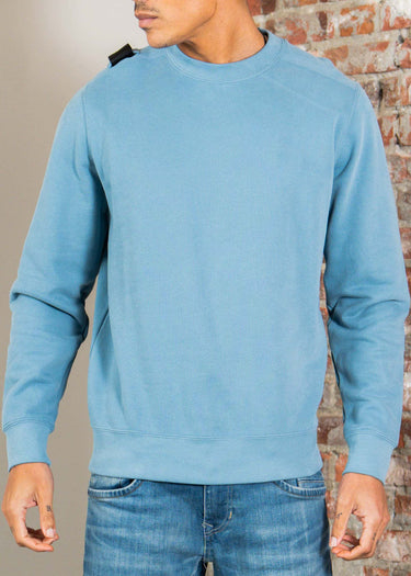 MA.Strum Truien Mastrum crew sweat - aegean blue