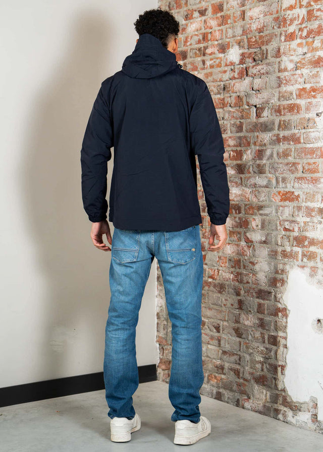 Lyle & Scott Jassen Zip through hooded jacket - dark navy