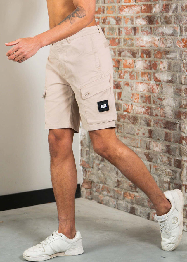 Weekend Offender Korte Broeken Ksar cargo short - stone