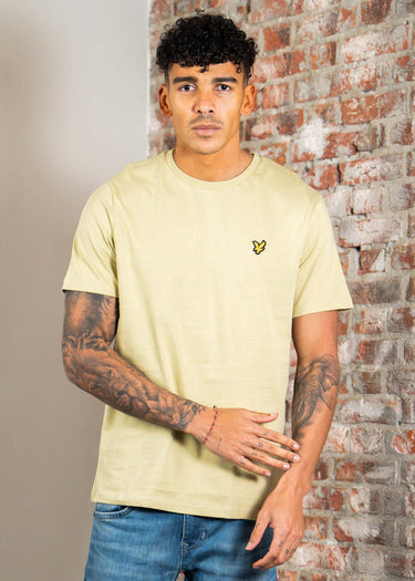 Lyle & Scott T-shirts Plain t-shirt - herb green