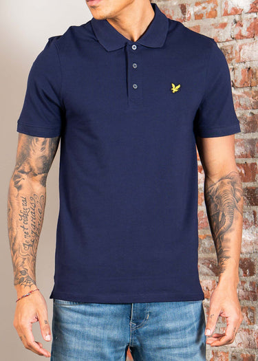 Lyle & Scott Polo's Plain polo shirt - navy