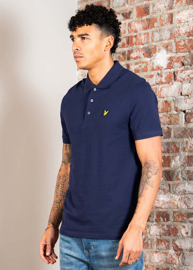 Lyle & Scott Polo's Plain polo shirt - navy