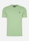 Lyle & Scott T-shirts Plain t-shirt - smoke green