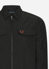 Fred Perry Overshirts  A Zip overshirt - black 