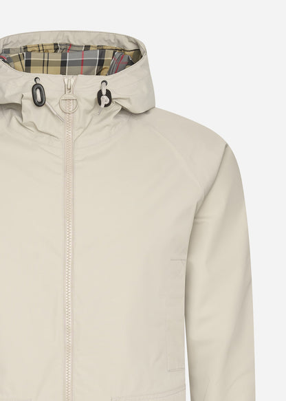 Barbour Jassen  Hooded domus jacket - mist dress 