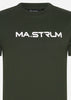 MA.Strum T-shirts  Chest print tee - oil slick 