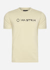 MA.Strum T-shirts  Cracked logo tee - ash 