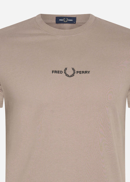 Fred Perry T-shirts  Embroidered t-shirt - dark pink 