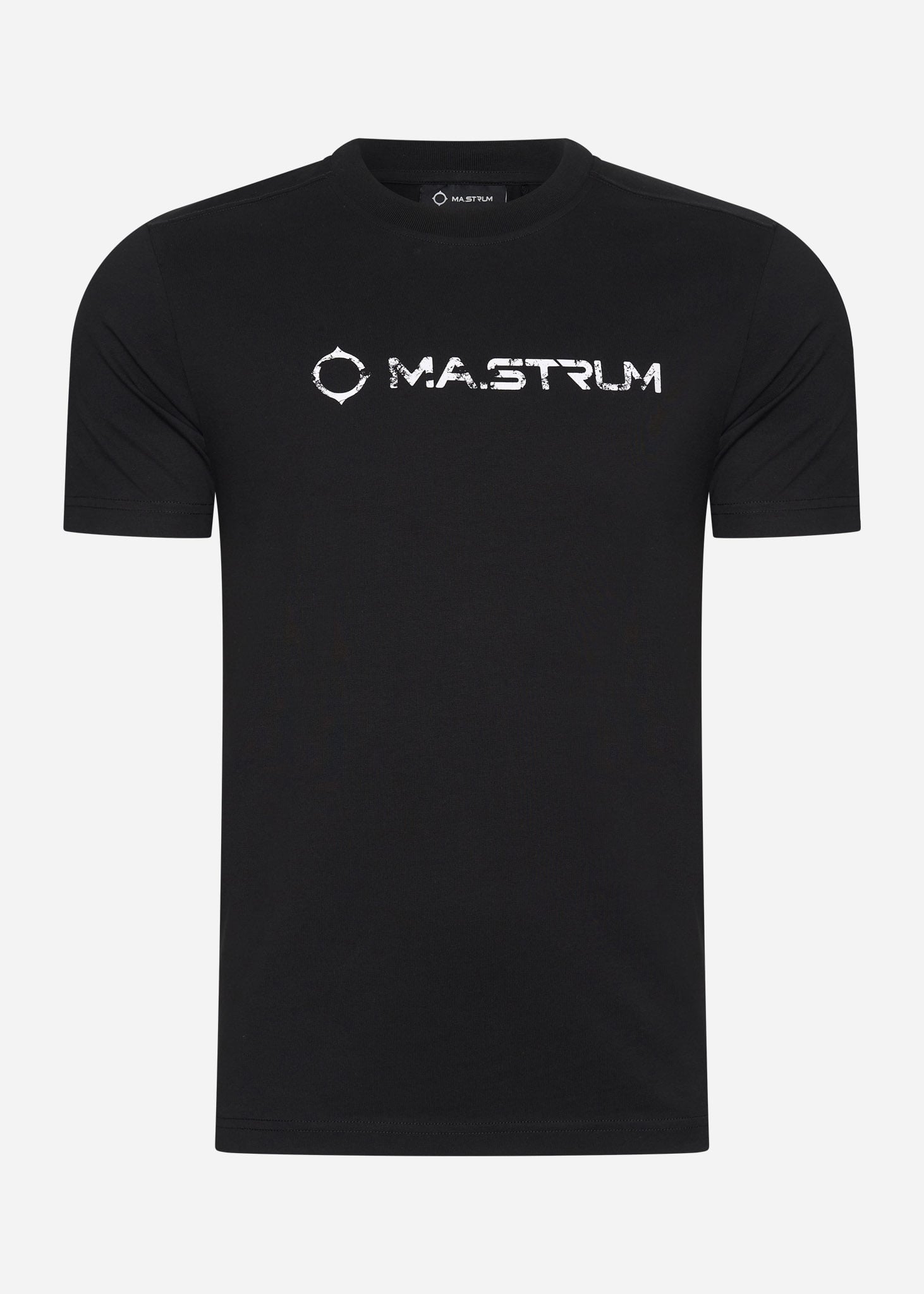 MA.Strum T-shirts  Cracked logo tee - black 