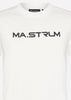 MA.Strum T-shirts  Chest print tee - optic white 