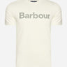Barbour T-shirts  Logo tee - ecru 