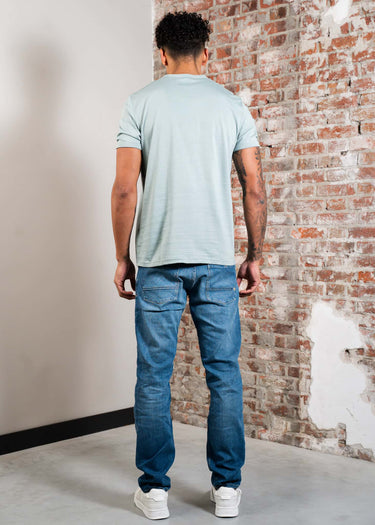 Fred Perry T-shirts Ringer t-shirt - silver blue