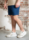 Farah Korte Broeken Redwald textured waffle short - cold metal