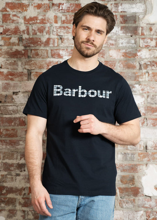 Barbour T-shirts Barbour kilnwick t-shirt - navy