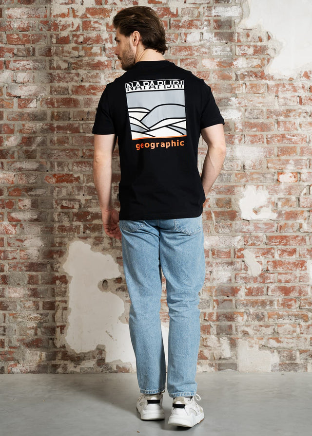 Napapijri T-shirts S sovana - black beauty