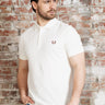 Fred Perry Polo's The fred perry polo shirt- lghecru cinnamon