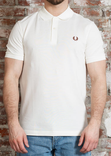 Fred Perry Polo's The fred perry polo shirt- lghecru cinnamon