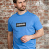 Napapijri T-shirts S box logo - ultramarine