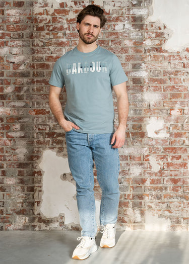 Barbour T-shirts Barbour thurford t-shirt - lead