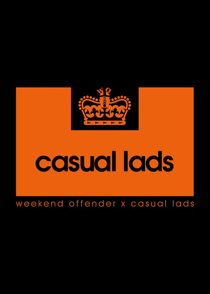 Weekend Offender T-shirts  Casual Lads X Weekend Offender Limited Edition Euro 2024 