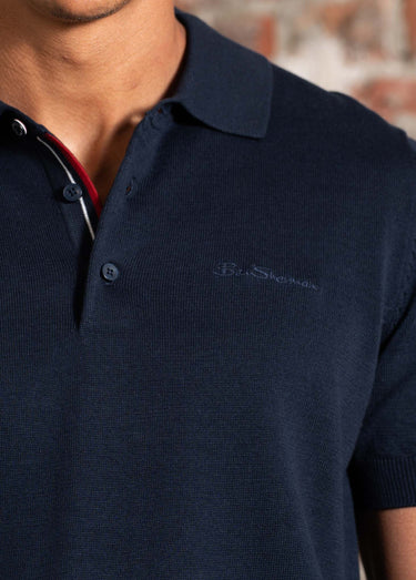 Ben Sherman Polo's Signature ss polo - dark navy