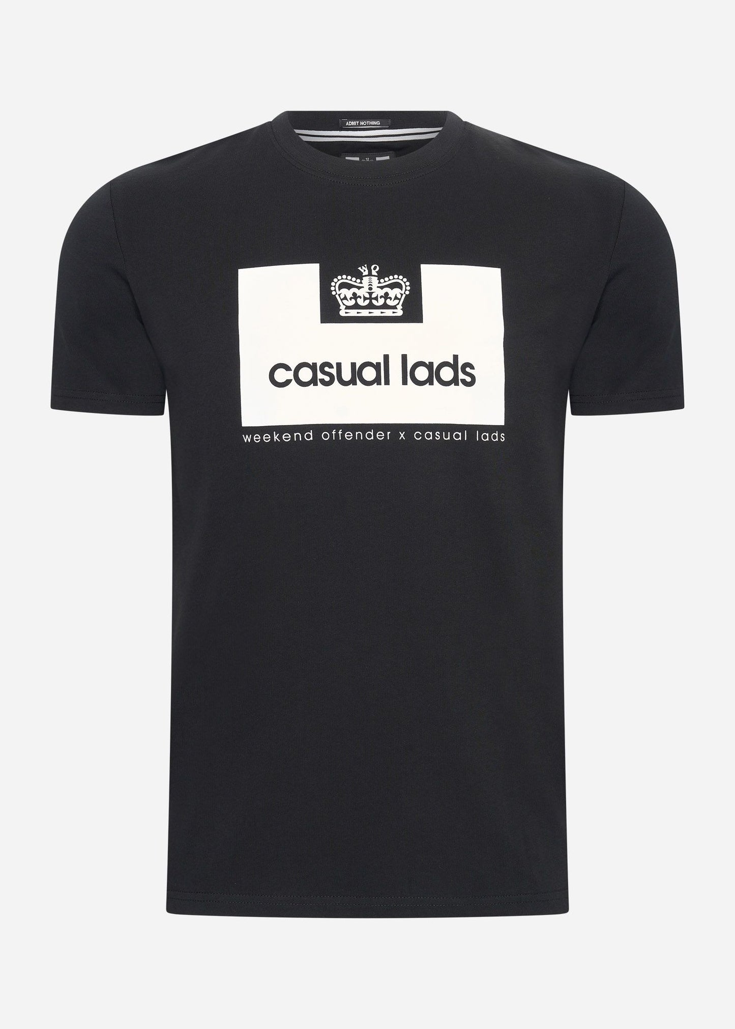 Weekend Offender T-shirts  Casual Lads t-shirt - black 