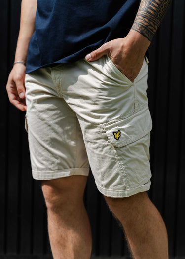 Lyle & Scott Korte Broeken Wembley cargo short - beige (Copy) Beige