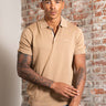 Ben Sherman Polo's Signature ss polo - sand