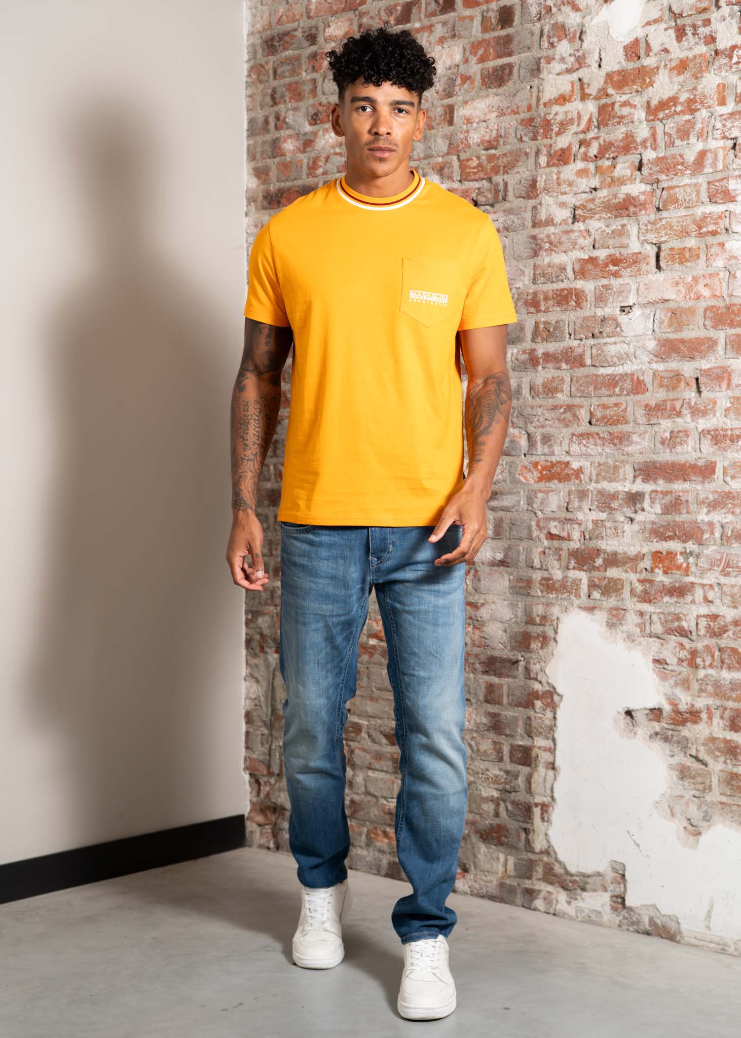 Napapijri T-shirts S murlo - apricot