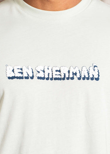 Ben Sherman T-shirts Music machine record press - light green